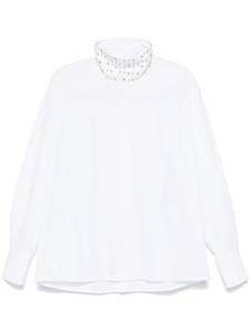 Fabiana Filippi поплиновая рубашка, белый