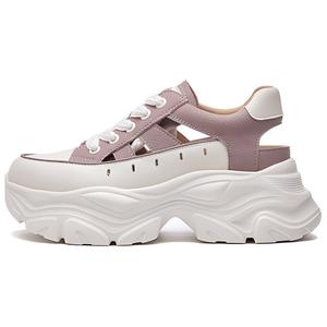 Дышащие массивные кроссовки Low Top женские LINGPAO, фиолетовый