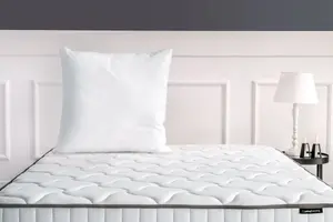 Yatas Постельное белье хлопковая подушка "Хлопок", (1 шт.), натуральный чехол и наполнитель Yatas Bedding  40х80 см, белый