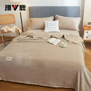 Yalu Простыня 120х200 см из искусственного меха, утолщенная, с флисовой подкладкой, антистатическая