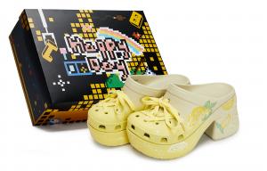 Crocs Сабо унисекс Siren Clog бежево-желто-зеленые