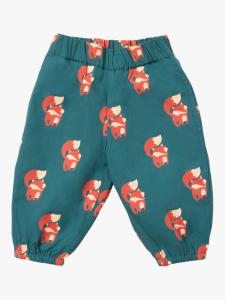 Детские джоггеры Red Foxes с парашютной тканью Little Green Radicals, Blue/Multi