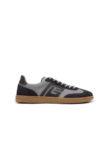 Замшевые кроссовки Balmain Swan, серый