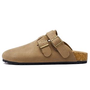 Устойчивые к истиранию нескользящие сандалии с закрытым носком женские абрикосовые JINDUN, Apricot