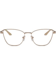 Armani Exchange очки с логотипом, розовый