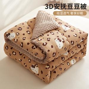 Disney Одеяло 180х200 см, вес 3 кг, двухслойный батист с лицевой стороны, мягкий плюш с изнанки, леопардовый принт