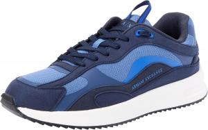 Мужские кроссовки Armani Exchange Dusseldorf на шнуровке, темно-синий