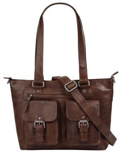 Сумка шоппер SPIKES & SPARROW, коньячный