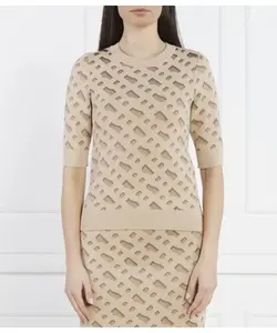 Свитер Фуркини Regular fit Boss, коричневый