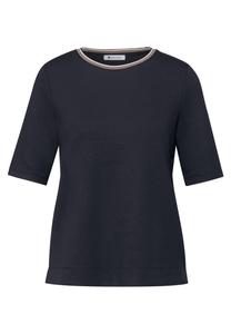 STREET ONE Футболка в темно-синем цвете