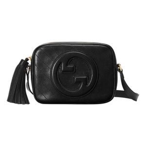 Сумка blondie small shoulder bag 'black' Gucci, черный