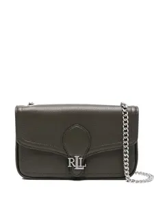 Кошелек-клатч на цепочке Lauren Ralph Lauren, зеленый