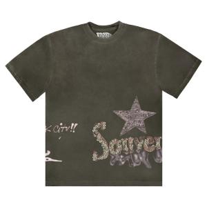 Футболка Cactus Jack by Travis Scott Utopia Is In NYC Tee, разноцветный