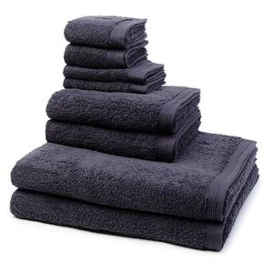 Superwuschel Набор полотенец Möve (8 шт), 50x1x100 см, темно-серый
