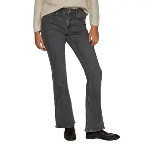 Джинсы Vila Betty Flared Fit Osc01, серый