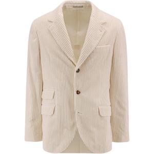 Пиджак деловой мужской Brunello Cucinelli, светло-коричневый