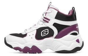 Кроссовки женские D"LITES 3.0 Chunky с высоким верхом, белые/фиолетовые/черные Skechers