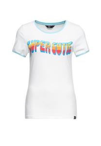 Футболка с принтом в стиле ретро супер-милашка Queen Kerosin, белый