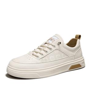 NANJIREN Кроссовки для скейтбординга мужские с амортизацией и износостойкой подошвой бежево-хаки, цвет Beige Khaki