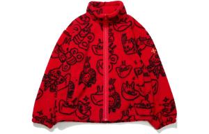 Коллекция Sports Life Бархатная куртка унисекс красного цвета Lining, красный