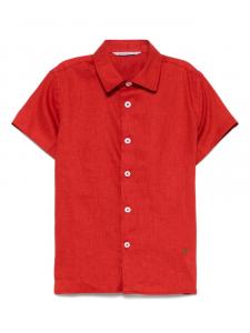 Manuel Ritz фактурная рубашка, красный