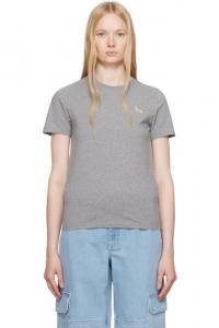 Футболка Grey Baby Fox Regular Maison Kitsuné