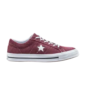 Кроссовки Converse One Star Ox Kids 'Deep Bordeaux', красный