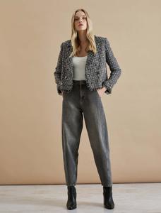 Koton Свободные джинсы в черном дениме