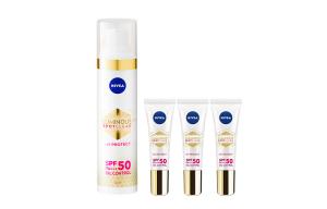 630 Brightening Essence Defense Lotion Oil Control SPF50/PA+++ 10мл/40мл NIVEA, 40ml+10ml*3