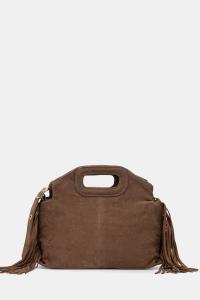 Замшевая сумочка Answear.Lab, коричневый