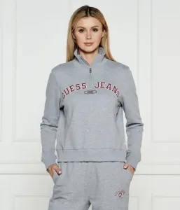 Толстовка regular fit Guess Jeans, серый