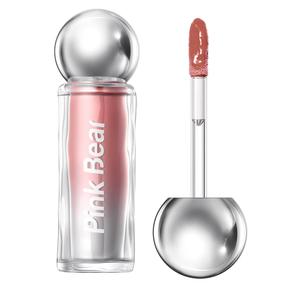 Pink Bear Pinkbear миниатюрная лампочка цветная сыворотка для губ блеск для губ зеркальное покрытие глянцевый блеск для губ сияющий прозрачный уменьшает морщинки на губах