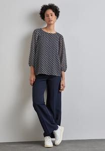 Блуза Street One, темно-синий