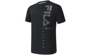 Футболка для легкой атлетики Pitch Black мужская FILA, черный