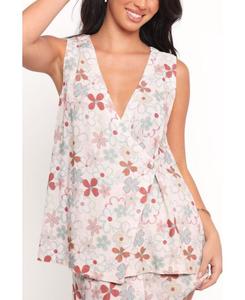 Женский топ-накидка Clemie Petal and Pup, Mirabelle floral