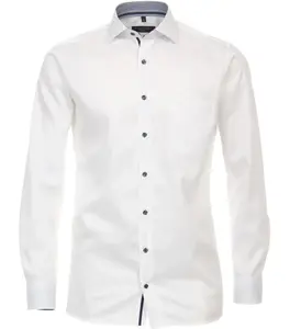 Деловая рубашка CASAMODA "Деловая рубашка CASAMODA однотонная", белый