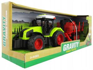 Трактор с прицепом и звуковой игрушкой для детей Trifox