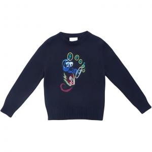 Детский свитер FENDI, темно-синий