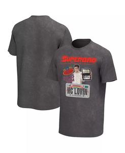 Мужская черная футболка с рисунком Superbad Philcos