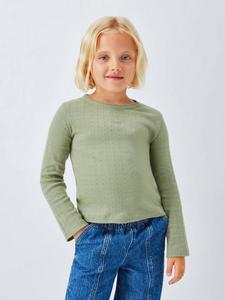 Детский топ с ажурным узором бабочка John Lewis, Multi