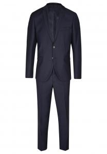 Приталенный костюм Steffen Klein, темно-синий
