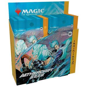 Карточная игра Magic: The Gathering – Japanese Aetherdrift Collector Booster Box Wizards Of The Coast