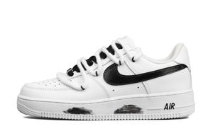 Nike Air Force 1 амортизация, износостойкие низкие скейтборд обувь unisex black white