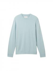 Пуловер Tom Tailor, светло-зеленый