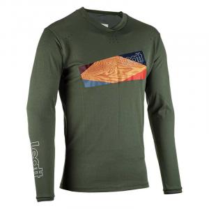 Мотоджерси с длинным рукавом Leatt Enduro 4.0, зеленый