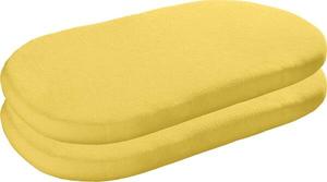 Простынь на подгонке Erwin Müller 2er-Pack 209145, 40x1x70 см цвет hellgelb