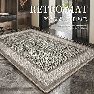 Budis Ковер 60х90 см для прихожей в винтажном стиле, водонепроницаемый, нескользящий, Nansing