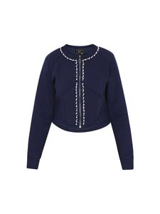 Faina Женская толстовка темно-синего цвета