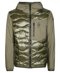 Куртка с капюшоном для мужчин Blauer, зеленый