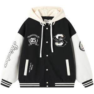 Бейсбольная куртка унисекс Crayon Shinchan, цвет Camel [hooded]